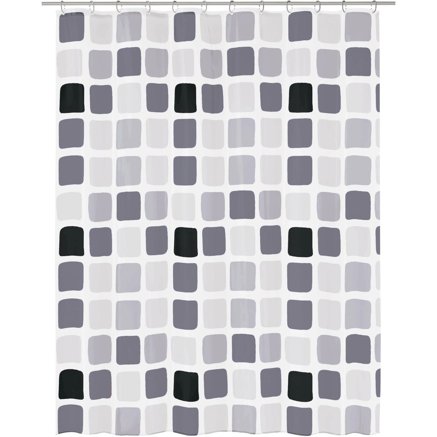 Kleine Wolke Sprchový závěs Sonny antracitový 180 x 200 cm