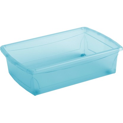 Úložný box Home XM se 4 kolečky Purist Blue 15,5 x 57 x 38,5 cm