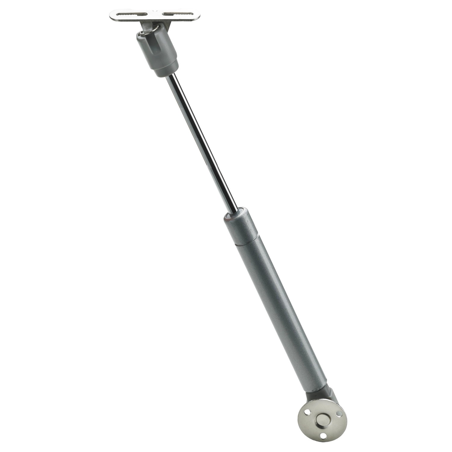 Hettich Plynová vzpěra pro otevírání nahoru, stříbrno-šedá, 260 mm