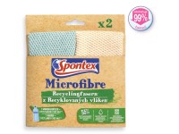Spontex Utěrky Microfiber 2 ks Spontex Utěrky Microfiber 2 ks