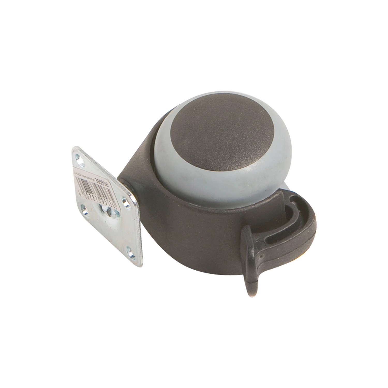 OBI Dvojité kolečko na parkety s destičkou a brzdou průměr 50 mm 40 kg