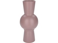 Váza keramická růžová