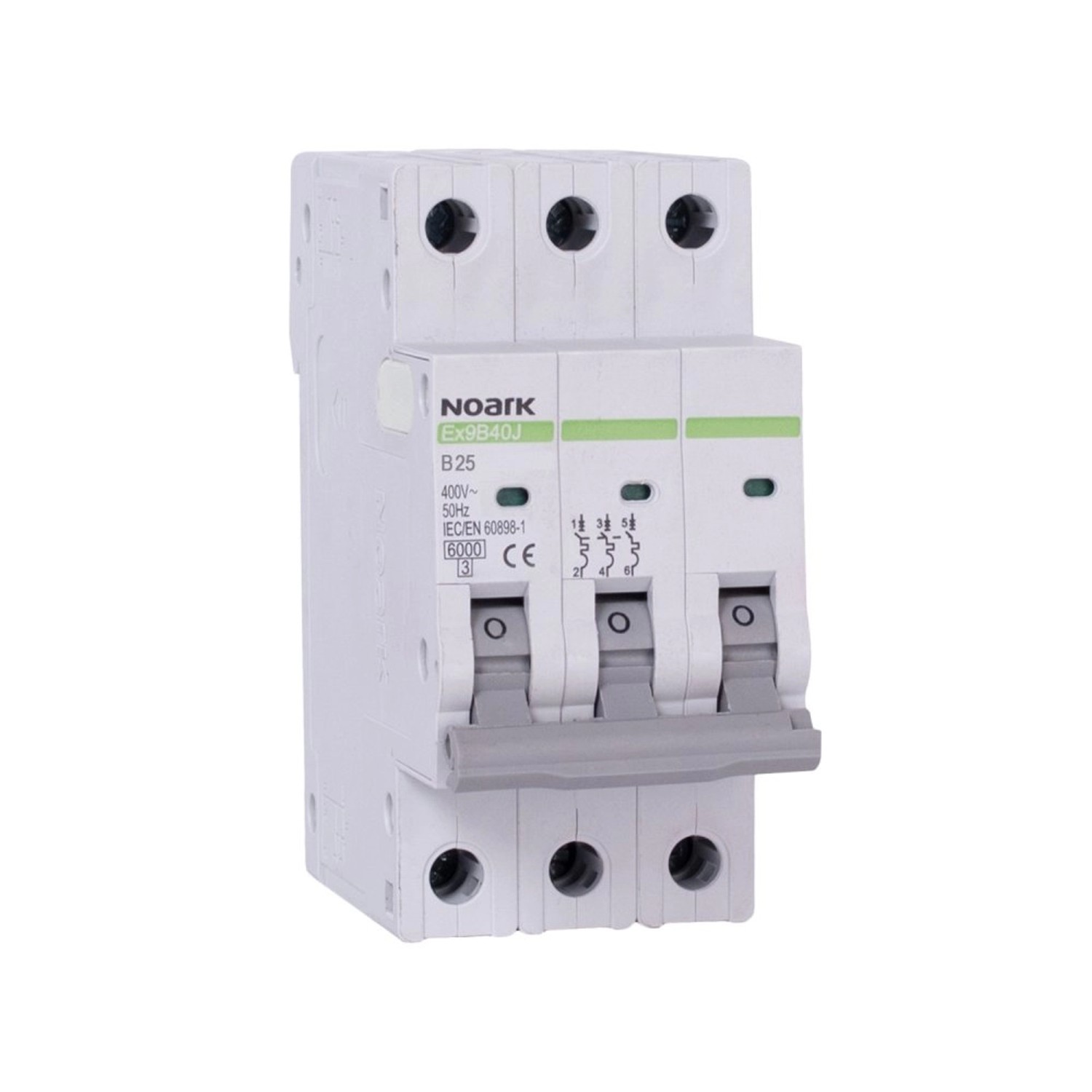 Noark Jistič Slim EX9B40J 3P B25 6kA