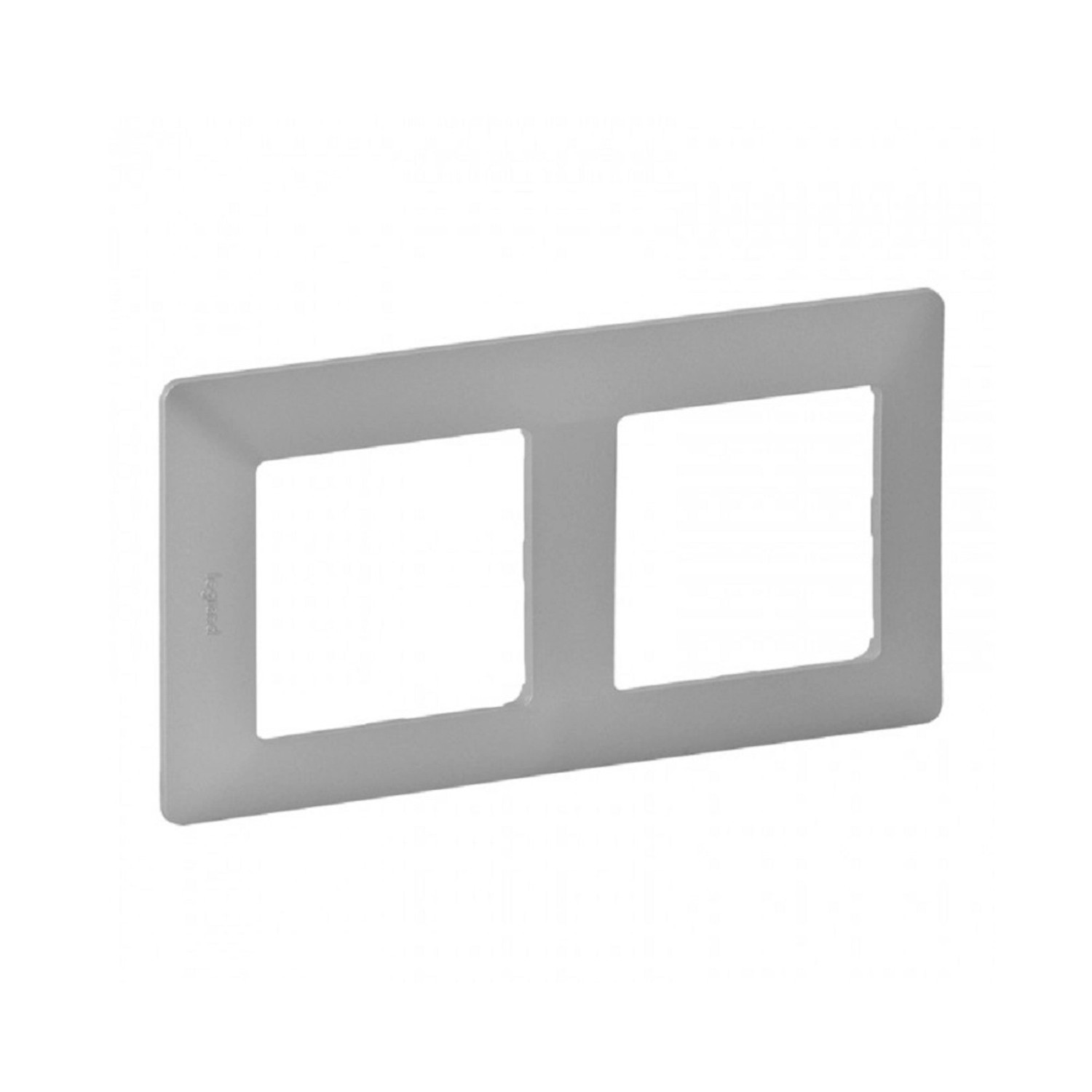 Legrand Dvojnásobný rámeček Valena Life, hliníková