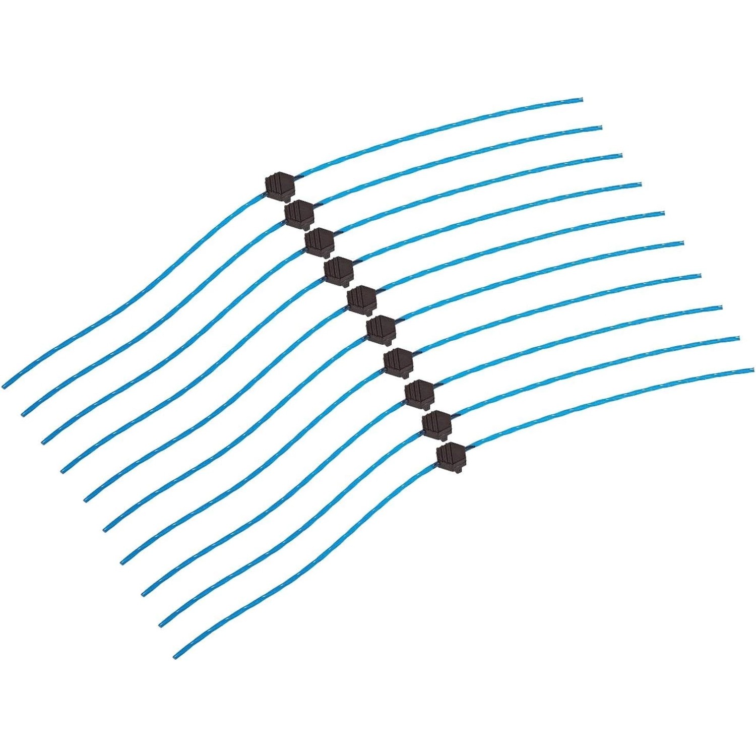 Black+Decker Náhradní struna A6489 HDL, 2,4 mm x 30 cm, 10 ks