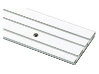 Gardinia Záclonová kolejnička třídrážková GE3 bílá 120 cm Gardinia Záclonová kolejnička třídrážková GE3 bílá 120 cm