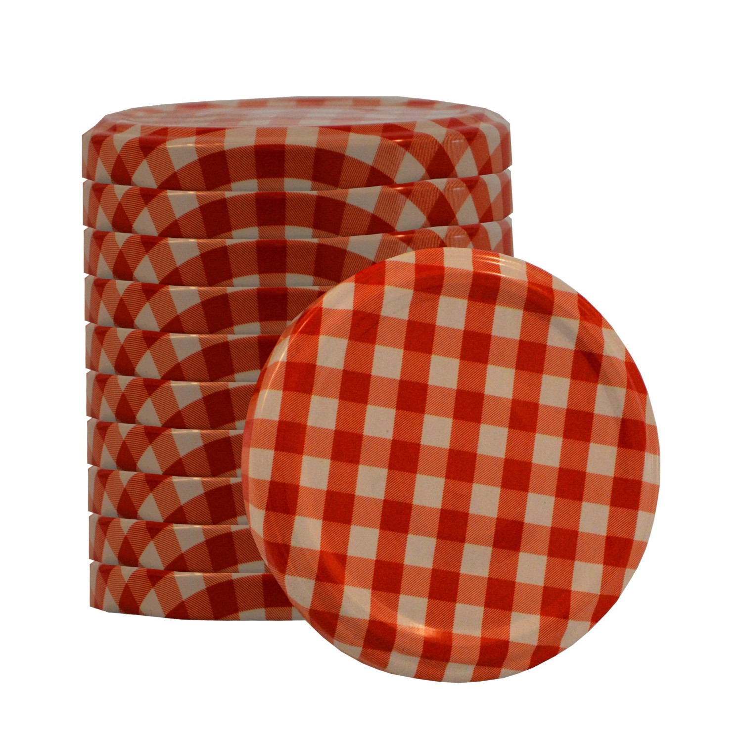 Víčko Twist, kanafas, 10 ks, pr. 82 mm