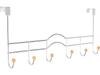 Siro Věšák na dveře 1829 kov chrom lesklý délka 490 mm Siro Věšák na dveře 1829 kov chrom lesklý délka 490 mm