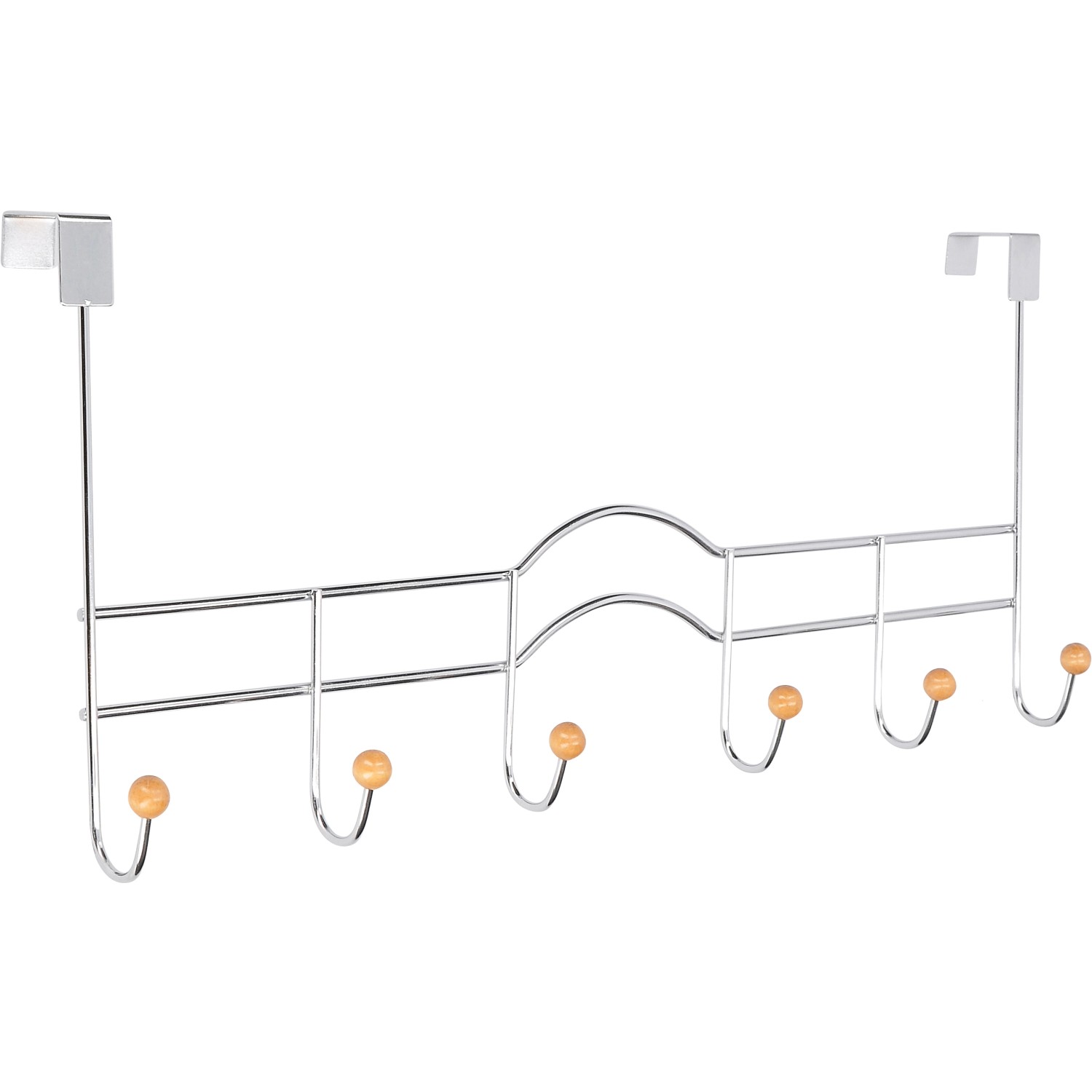 Siro Věšák na dveře 1829 kov chrom lesklý délka 490 mm