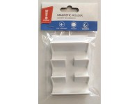 Bondecor Magnetický pořadač pro 4 popisovače, bílá