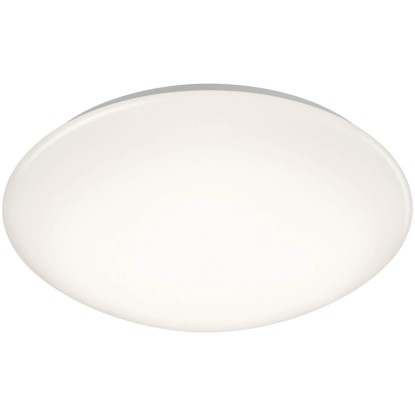 Bílé LED stropní svítidlo Putz, kulatý tvar, z plastu. Ideální do obývacích pokojů.