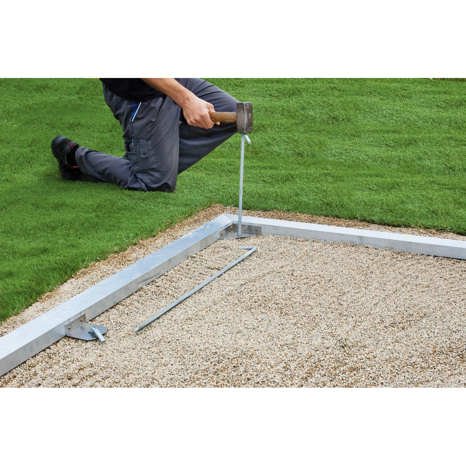 Biohort Hliníkový podlahový rám pro HighLine H2, Panorama P2, AvantG/ECO A3/A5