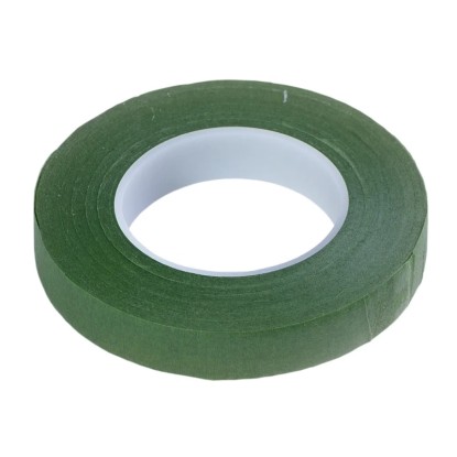 Páska ovinovací na květiny, zelená, 2 ks, š. 1,3 cm, 27 m