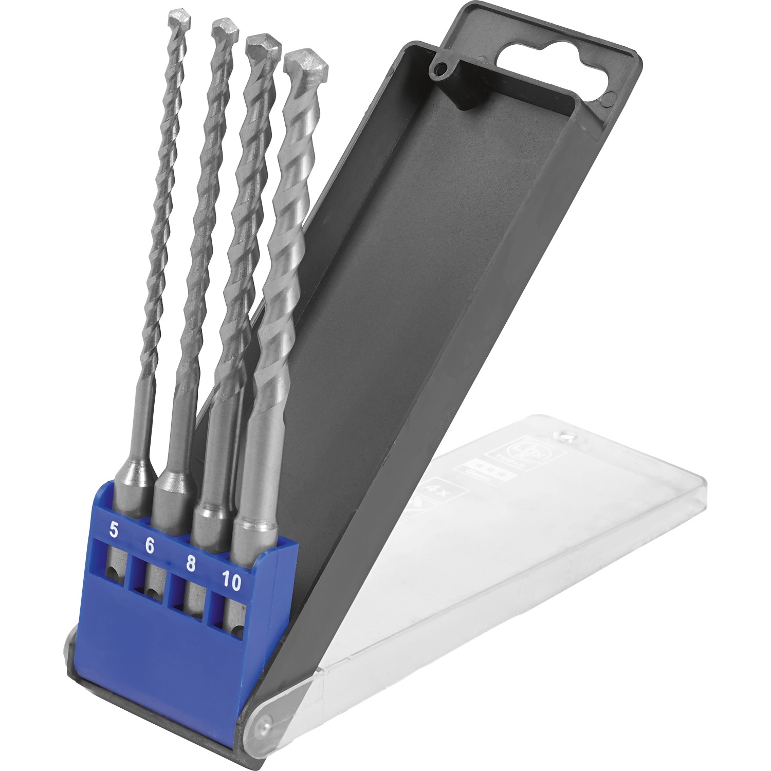 LUX Sada vrtáků Classic SDS-Plus, 4dílná