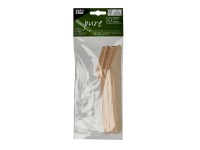 Papstar Nože dřevěné 10 ks