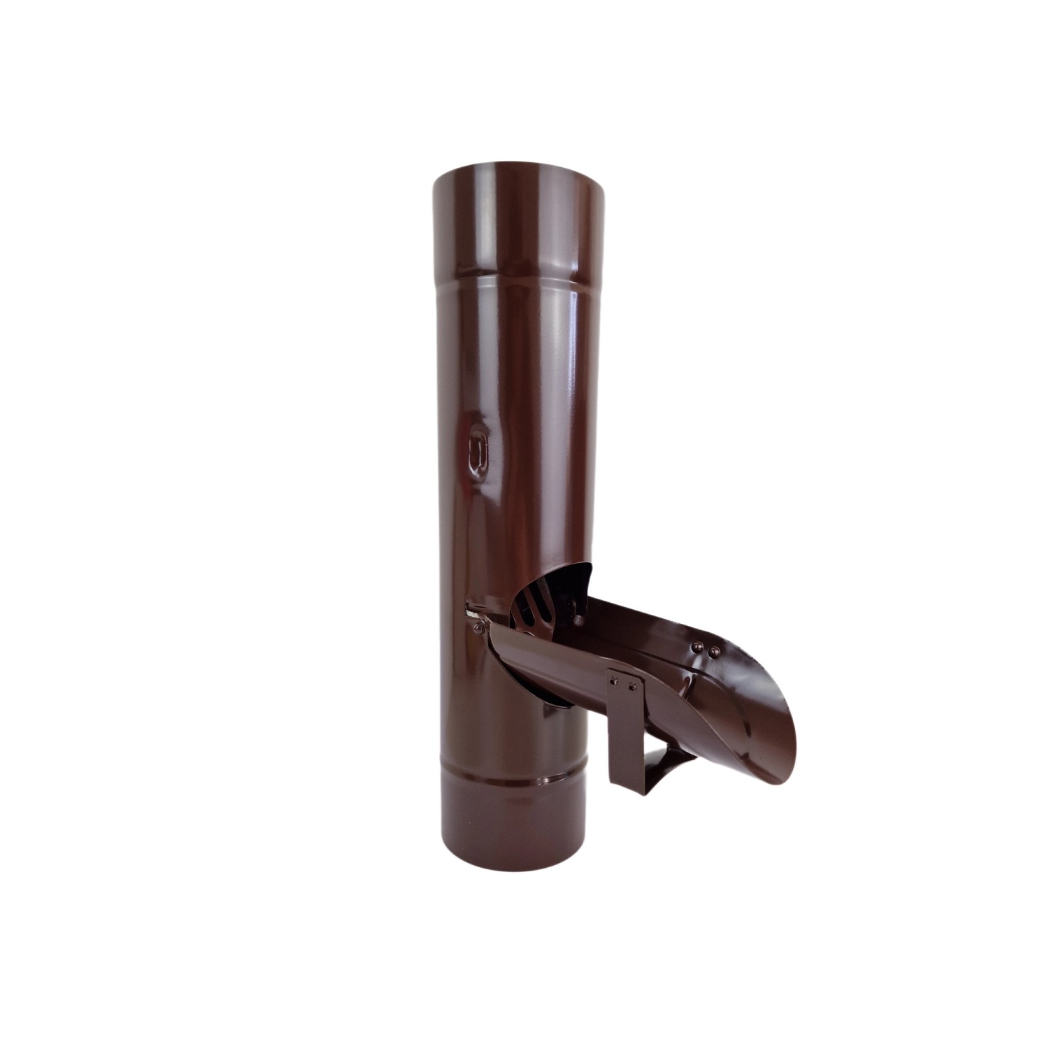 COVERNIT Chrlič 250/80 pro sběr dešťové vody čokoládově hnědý RAL 8017, 80 mm