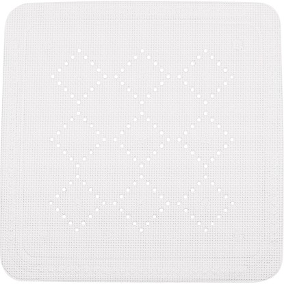 Spirella Bezpečnostní podložka Alaska bílá 91 cm x 36 cm