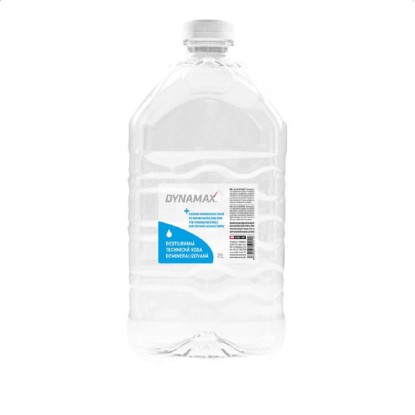 DYNAMAX Demineralizovaná technická voda (destilovaná voda), 2 l