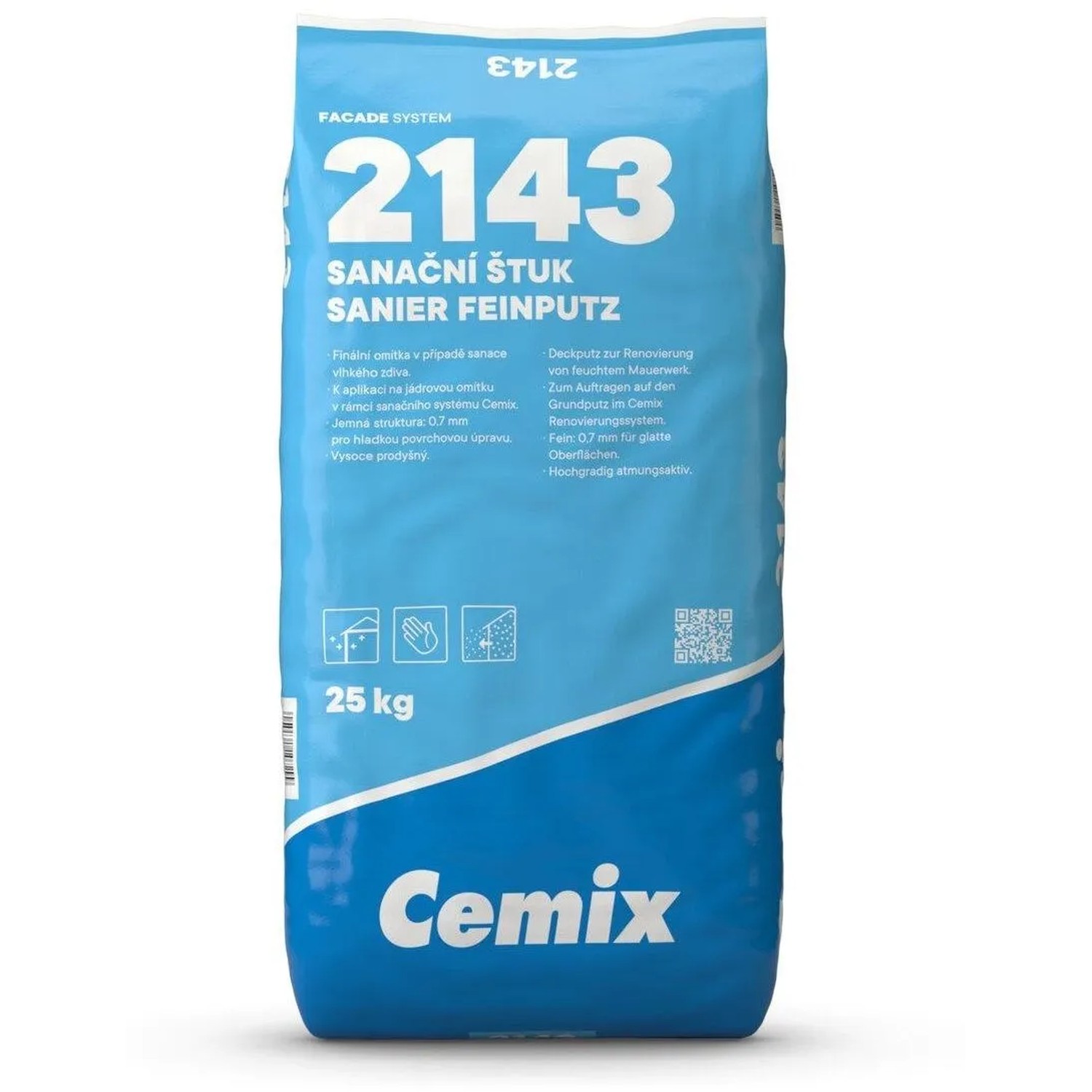 Cemix Sanační štuk 25 kg