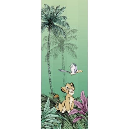 Komar Vliesová fototapeta Jungle Simba 100 x 280 cm