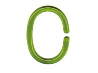 Kleine Wolke Kroužky pro sprchové závěsy zelené, 12 ks