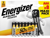 Energizer ALKALINE POWER Alkalická baterie Micro AAA, 8 ks Energizer ALKALINE POWER Alkalická baterie Micro AAA, 8 ks