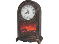 LED Krb dekor hodin, černý 25 x 14 x 40 cm *