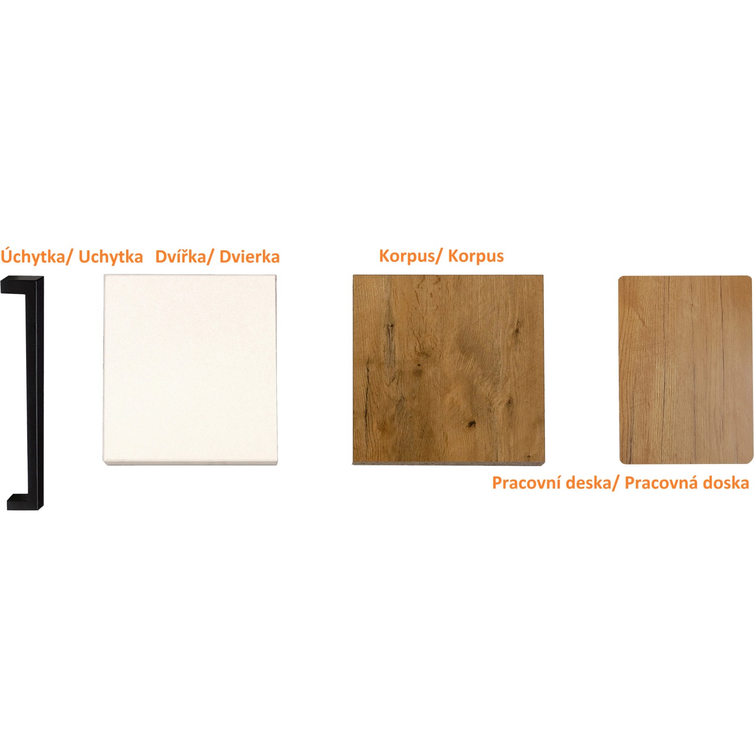 Flex-Well Vzorový balíček kuchyně Vintea