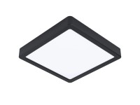 EGLO LED stropní svítidlo FUEVA 5 černé 210 x 210 x 28 mm