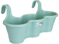 elho Květináč Corsica Easy Hanger Trio mátový, 50 x 27 x 28 cm