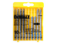 DeWALT Sada MIX plátků na dřevo a kov, 10-dílná