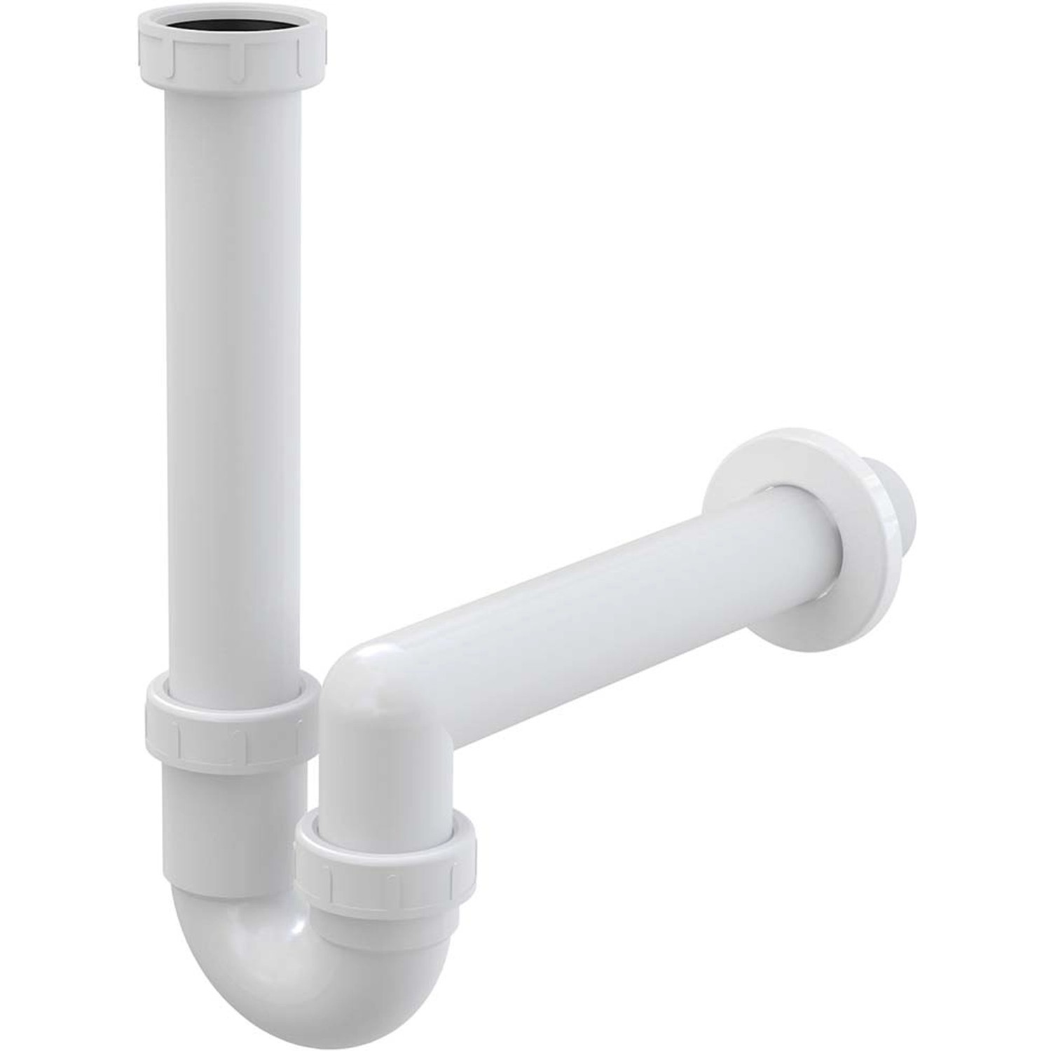 Sifon dřezový trubkový Alca A80 DN 40 s převlečnou maticí 6/4"