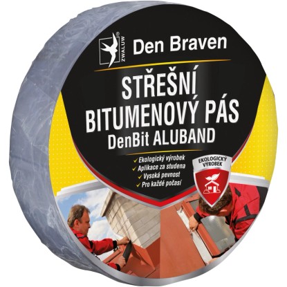 Role bitumenového střešního pásu Den Braven, ideální pro hydroizolaci střech.