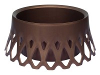 Plastia Samozavlažovací květináč Roseta bronzový pr. 400 mm Plastia Samozavlažovací květináč Roseta bronzový pr. 400 mm