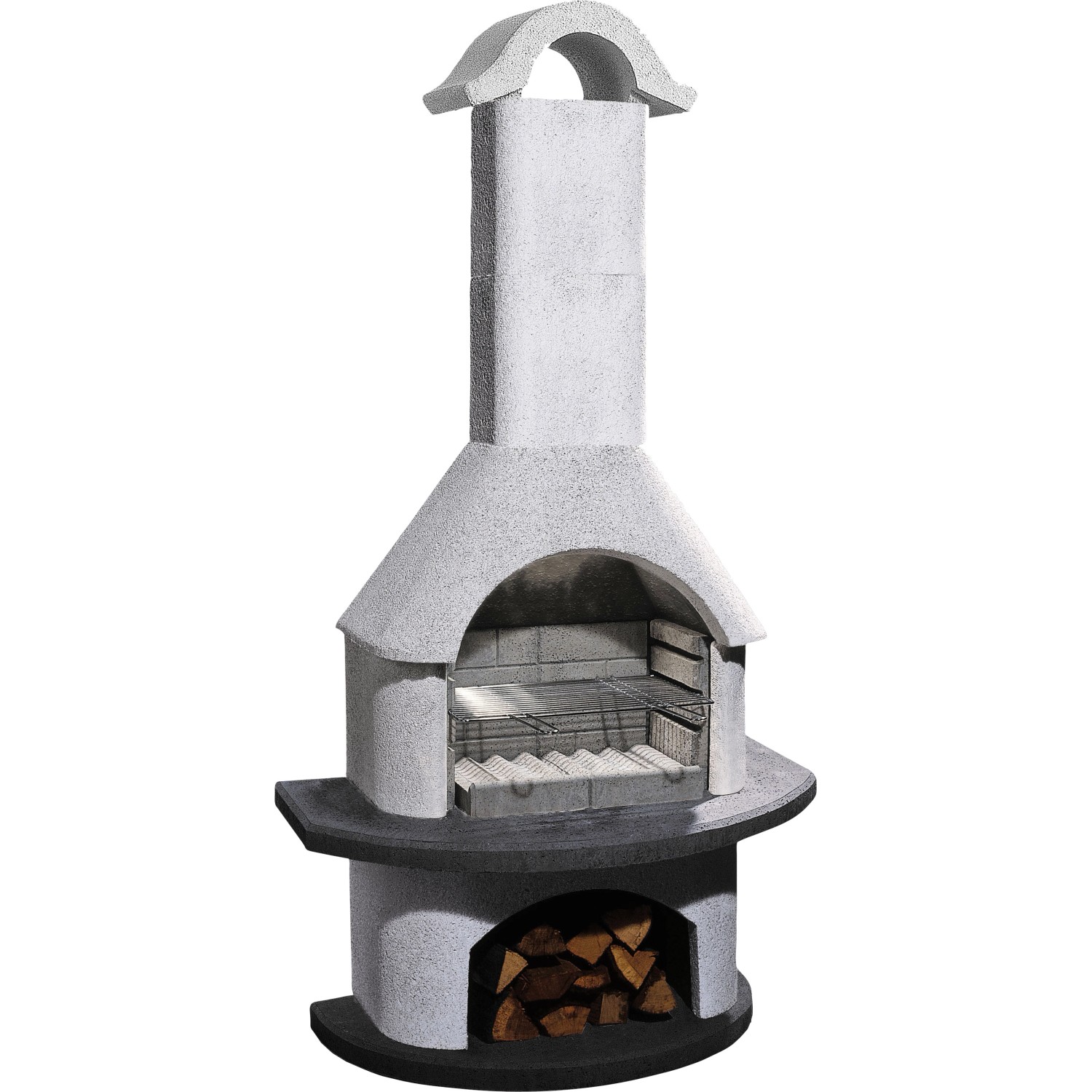 Buschbeck Zahradní grilovací krb Verona, 110 x 65 x 210 cm