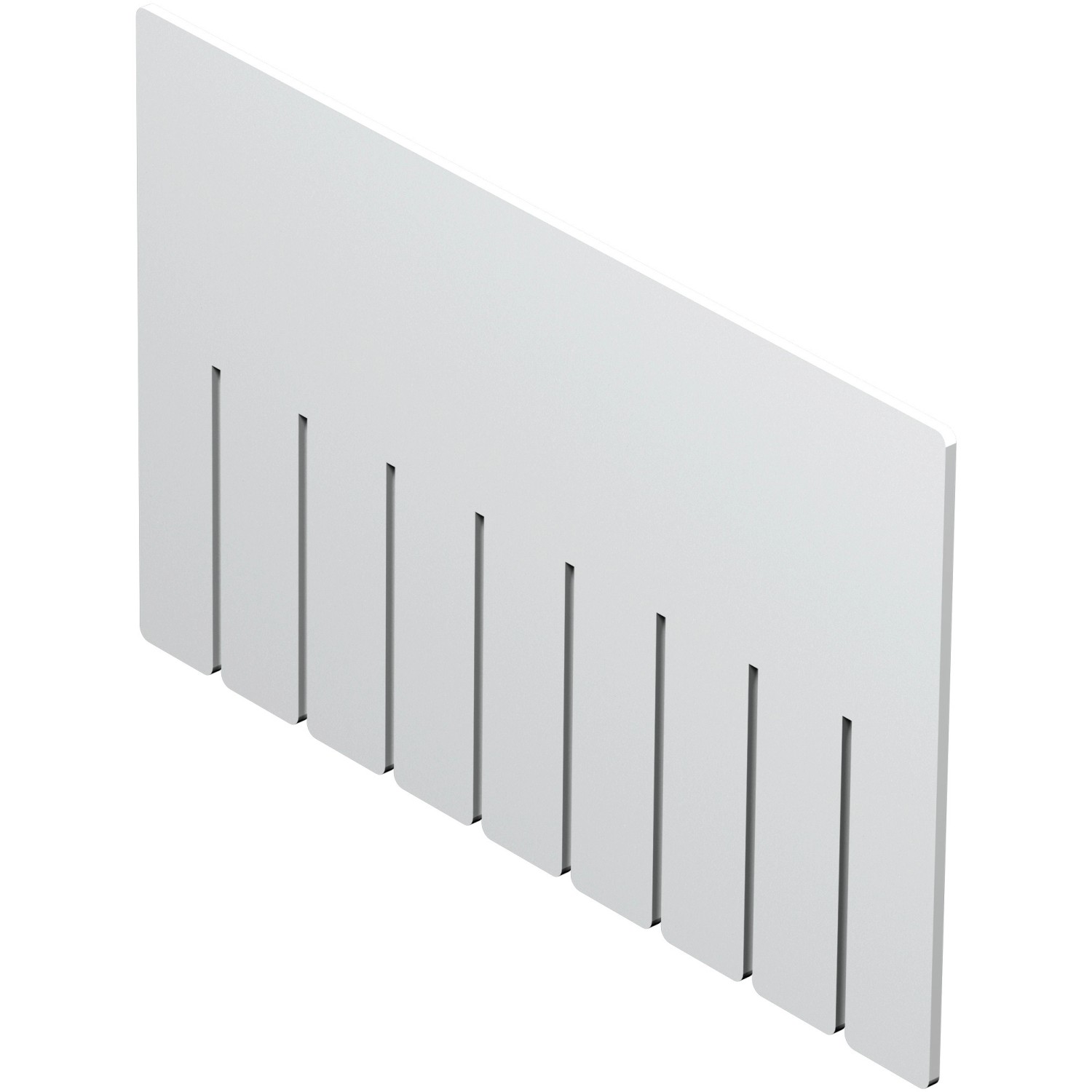 Surplus Systems Dělicí přepážka pro eurobox, bílá, 260 x 160 mm