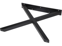 Nosná konstrukce stolu ve tvaru X černá 700 mm x 710 mm