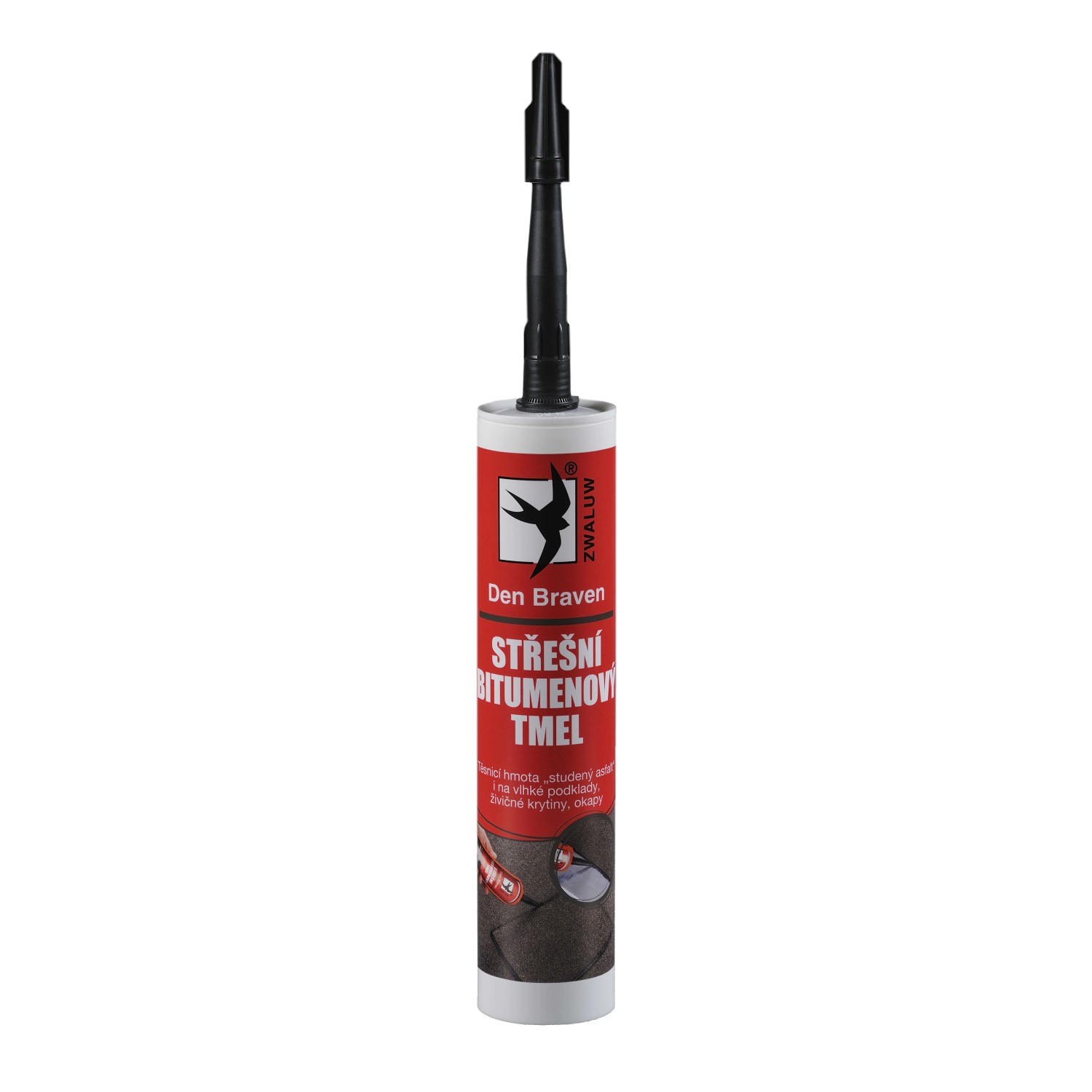 Den Braven Střešní bitumenový tmel černý 280 ml