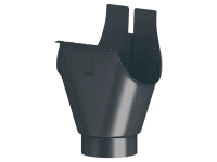 COVERNIT Kotlík 250/80 svodu antracitově šedý RAL 7016, 250 mm