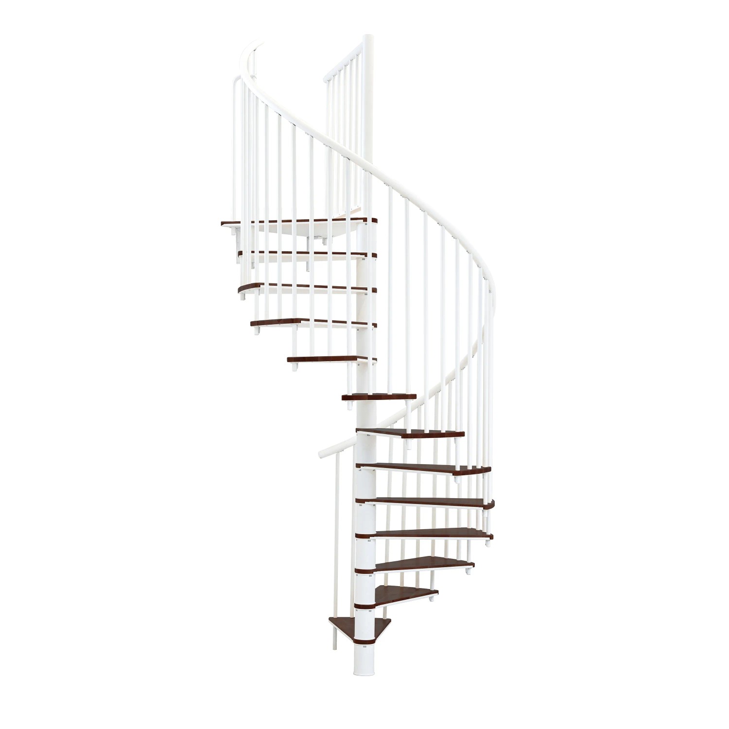Minka STAIRS Kombinované točité schodiště Switch ořech/bílá pr. 120 cm