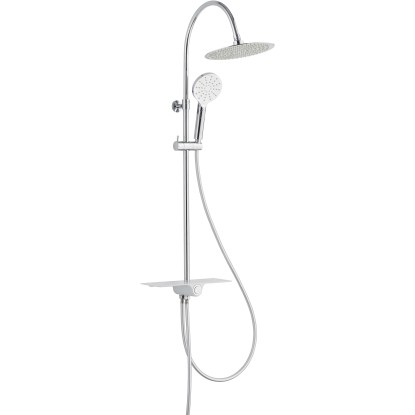 Schütte Sada hlavové sprchy Aquastar nastavitelná chromová/bílá