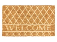 Astra Rohožka Coco Shape Welcome, přírodní, 45 x 75 cm