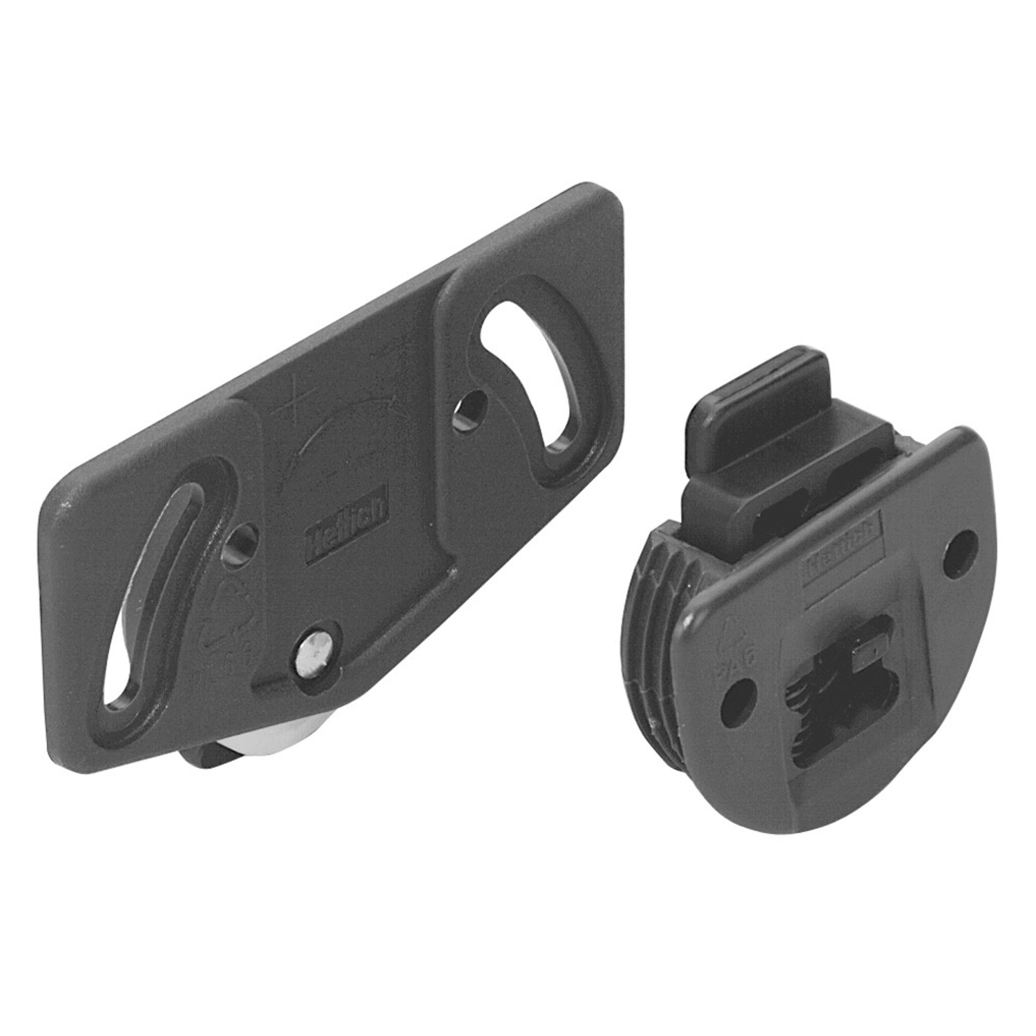 Montážní sada SlideLine 55 pro jedny dveře 30 kg plast hnědý