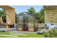 Vitavia Skleník Venus 3800 HKP 4 mm, černá, 195 x 195 cm, 3,8 m2