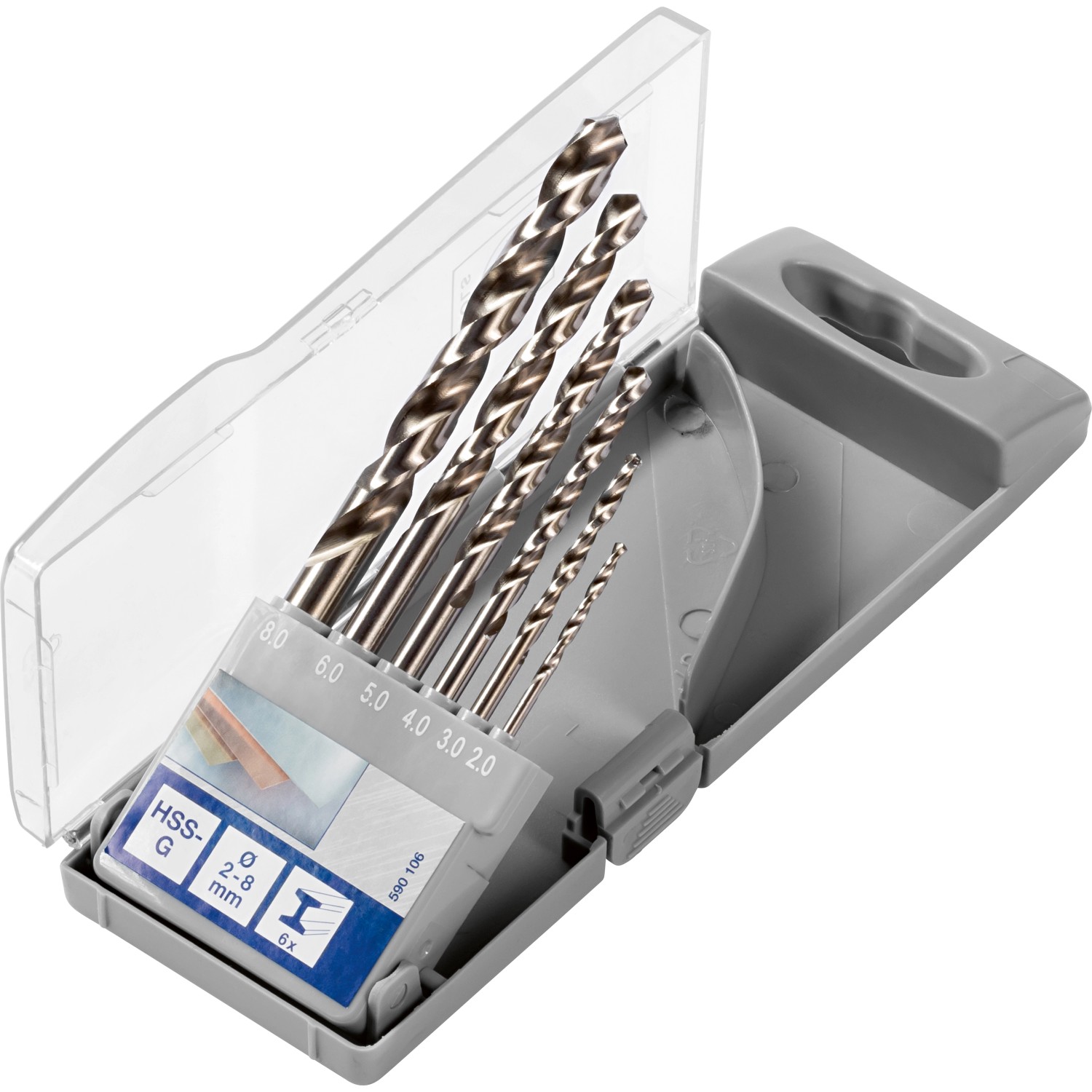 LUX Sada vrtáků HSS-G Comfort, 6dílná