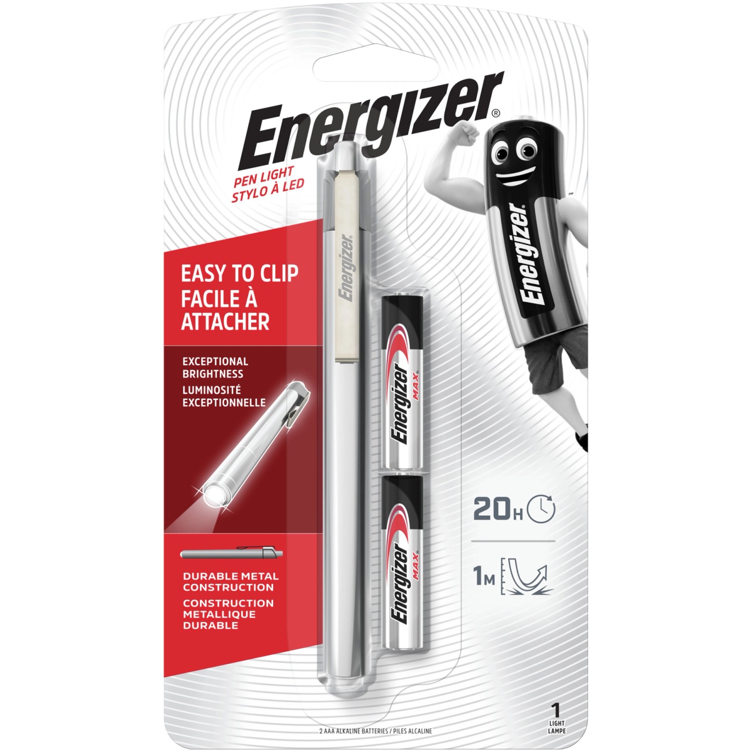 Energizer  Tužková svítilna včetně 2x Micro (AAA)