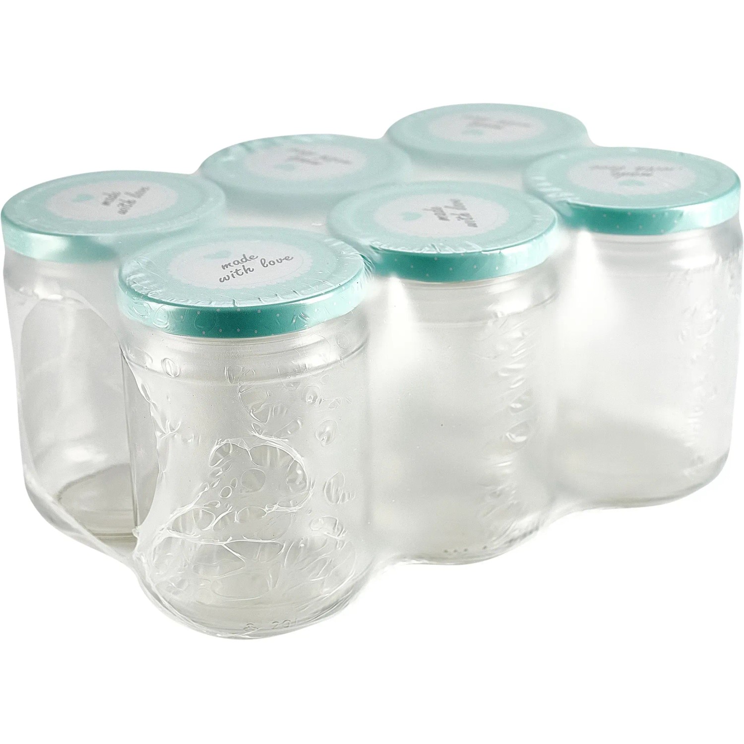 Zavařovací sklenice s víčkem 390 ml, 6 ks