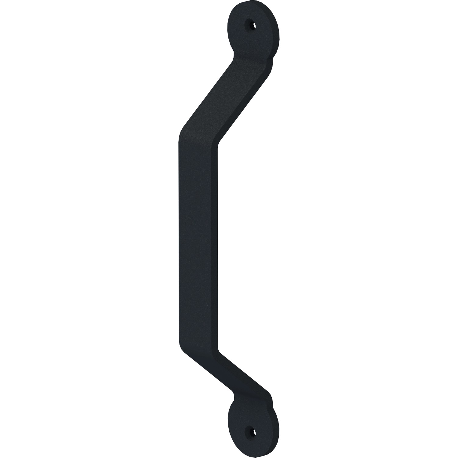 RADEX Dlouhé madlo pro posuvné dveře ocelové černé 32 x 228 mm, 1 ks