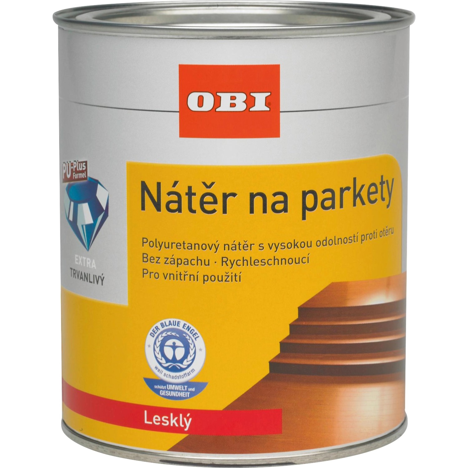 OBI Nátěr na parkety lesklý transparentní 375 ml