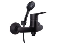 Rubineta Sprchová baterie Uno-12/K nástěnná, černá